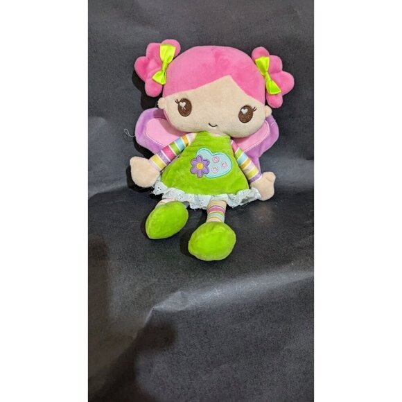 Adora Doll Plush Pink Hair & Green Outfit 12" stuffed toy  rattle - Picture 5 of 7